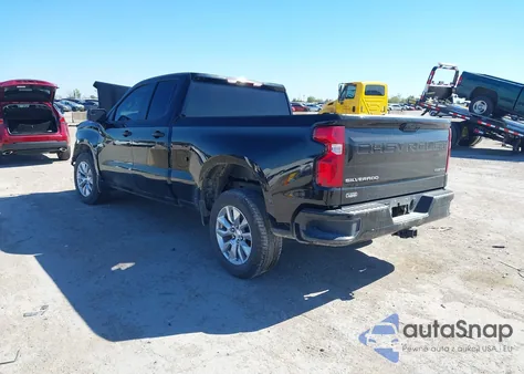 2024 Chevrolet Silverado 1500 2Wd Standard Bed Custom из США, поврежденный, VIN 1GCRABEK9RZ187614